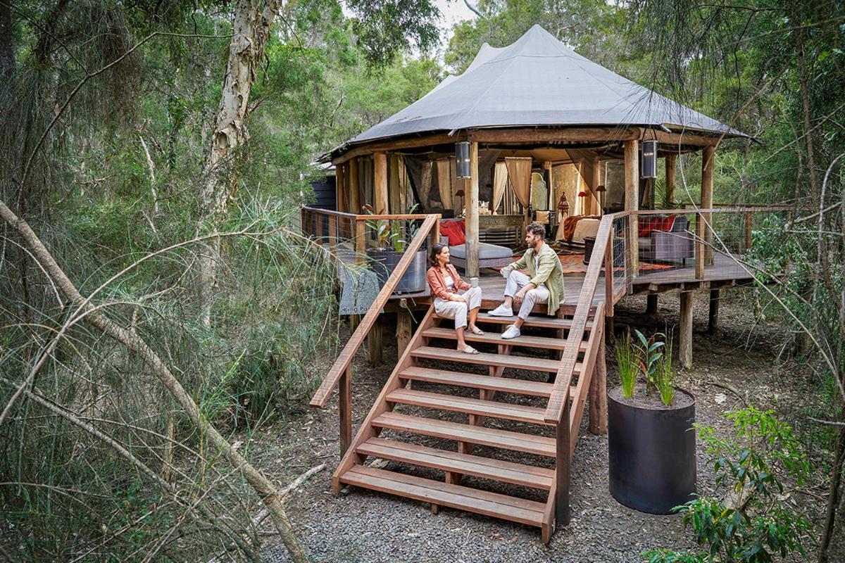 Paperbark Camp Hotell Woollamia Eksteriør bilde